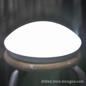 10W/800lm DFD LED Glass Ceiling Light with 2,700 to 6,500K Color Temperature